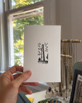Bunker Hill Monument Linocut