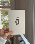 Aquarium Penguin Print
